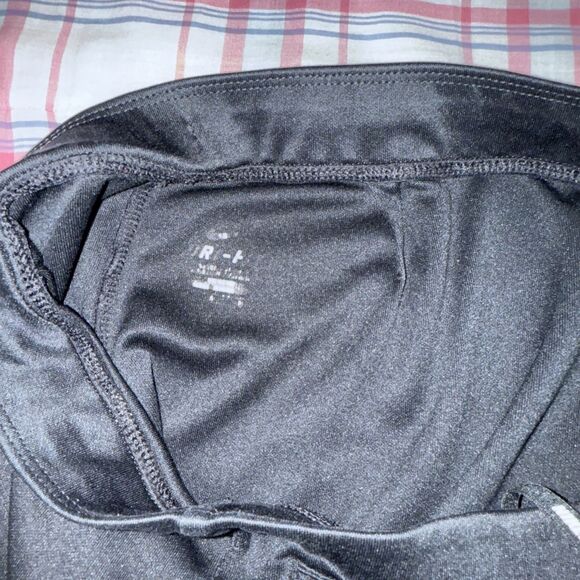 Nike Running Pants Black Dri-Fit Drawstring Zip Ankle Gym Track | Mens Small - Picture 10 of 12